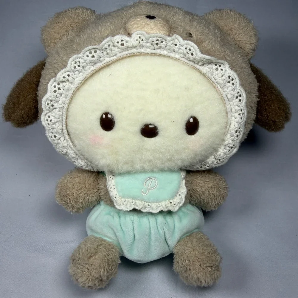 anrio Pochacco Bear Costume Baby Romper Plush 8